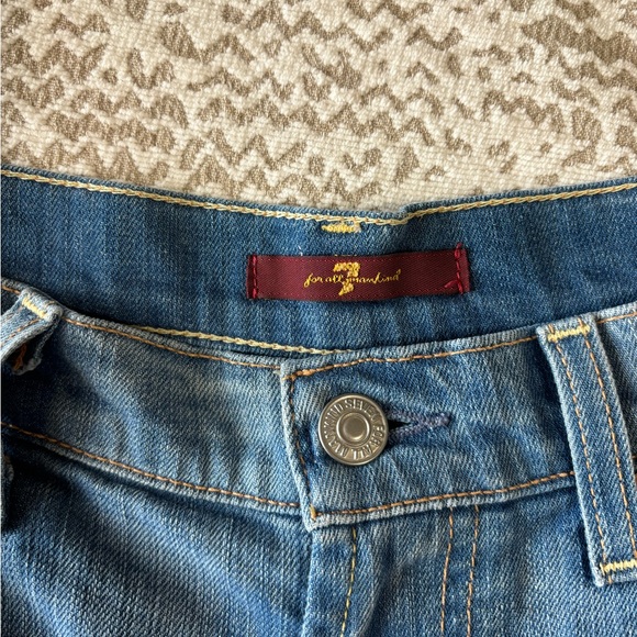 7 For All Mankind Denim Shorts - Picture 3 of 4